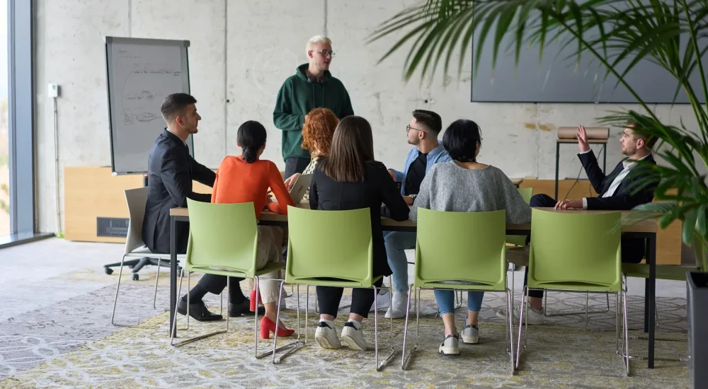 Sala de reuniões de uma empresa